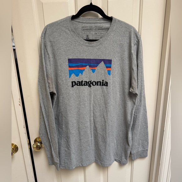 Patagonia Other - Patagonia Heather Gray Long Sleeve Regular Fit Responsibility-tee